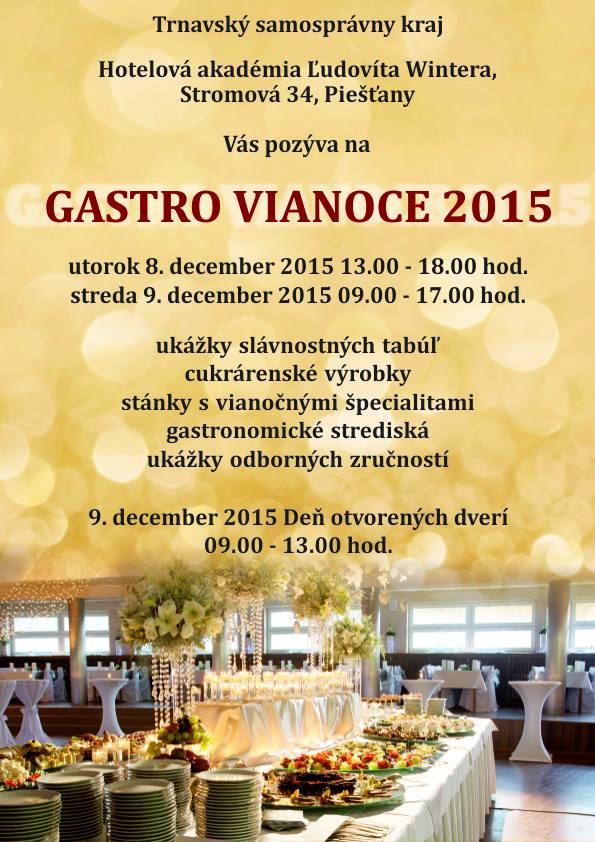 gastro vianoce 2015 plagat